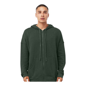 BELLA+CANVAS 3759 Unisex Sponge Fleece DTM Full-Zip Hoodie - 