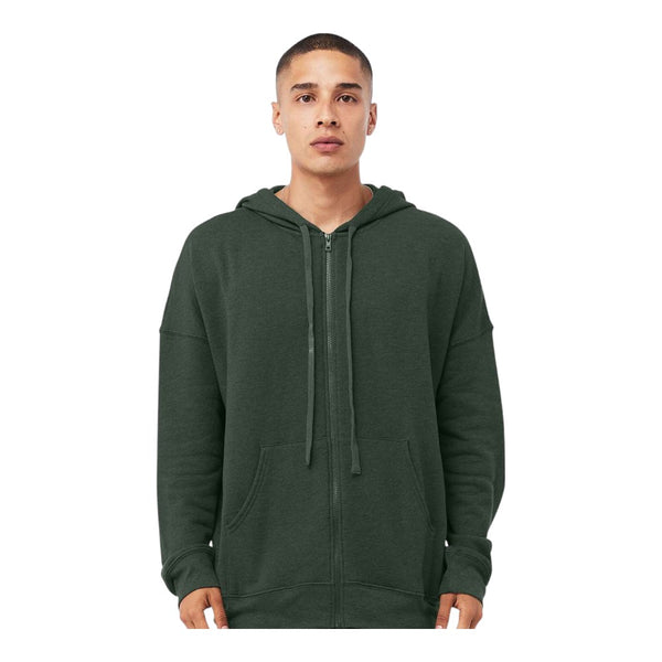BELLA+CANVAS 3759 Unisex Sponge Fleece DTM Full-Zip Hoodie