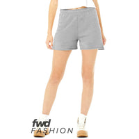BELLA+CANVAS 3797 Women's FWD Fashion Cutoff Fleece Shorts