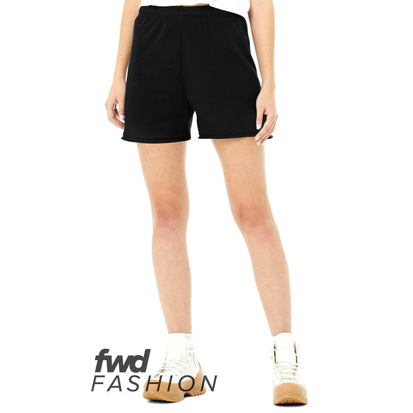 BELLA+CANVAS 3797 Women's FWD Fashion Cutoff Fleece Shorts