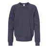 BELLA+CANVAS 3901Y Youth Sponge Fleece Crewneck Sweatshirt