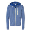 BELLA+CANVAS 3909 Unisex Triblend Sponge Fleece Full-Zip Hoodie