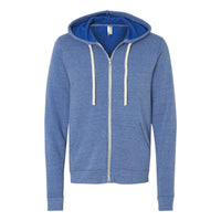 BELLA+CANVAS 3909 Unisex Triblend Sponge Fleece Full-Zip Hoodie