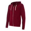 BELLA+CANVAS 3909 Unisex Triblend Sponge Fleece Full-Zip Hoodie