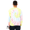 BELLA+CANVAS 3945RD Unisex FWD Fashion Tie-Dyed Crewneck Sweatshirt