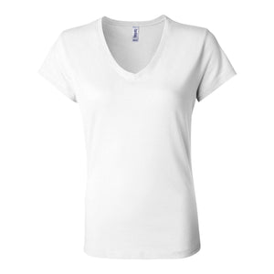 BELLA + CANVAS Women's Jersey V-Neck Tee - 6005 - 