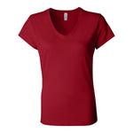 BELLA + CANVAS Women's Jersey V-Neck Tee - 6005