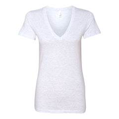 BELLA + CANVAS 6035 Women’s Jersey Deep V-Neck Tee - 