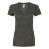BELLA + CANVAS 6035 Women’s Jersey Deep V-Neck Tee