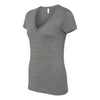 BELLA + CANVAS 6035 Women’s Jersey Deep V-Neck Tee