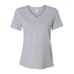 BELLA + CANVAS 6405CVC Women's Relaxed Heather CVC V-Neck Tee