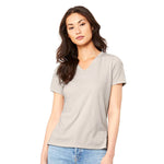 BELLA + CANVAS 6405CVC Women's Relaxed Heather CVC V-Neck Tee