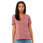 BELLA + CANVAS 6405CVC Women's Relaxed Heather CVC V-Neck Tee
