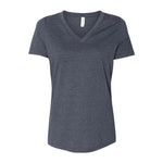 BELLA + CANVAS 6405CVC Women's Relaxed Heather CVC V-Neck Tee