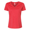 BELLA + CANVAS 6405CVC Women's Relaxed Heather CVC V-Neck Tee