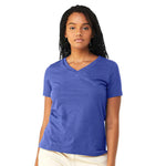 BELLA + CANVAS 6405CVC Women's Relaxed Heather CVC V-Neck Tee