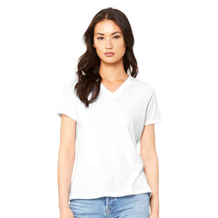 BELLA + CANVAS 6415 Women’s Relaxed Triblend Short Sleeve V-Neck Tee - 