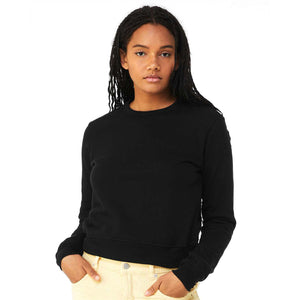 BELLA + CANVAS 7511 Women's Sponge Fleece Classic Crewneck Sweatshirt - 