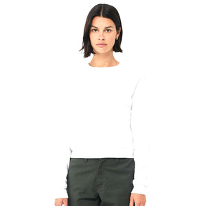 BELLA + CANVAS 7511 Women's Sponge Fleece Classic Crewneck Sweatshirt - 