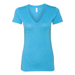 BELLA + CANVAS 8435 Women's Triblend Deep V-Neck Tee