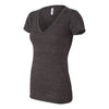 BELLA + CANVAS 8435 Women's Triblend Deep V-Neck Tee