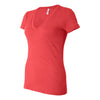 BELLA + CANVAS 8435 Women's Triblend Deep V-Neck Tee