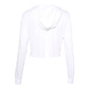 BELLA + CANVAS 8512 Women’s Triblend Crop Long Sleeve Hoodie