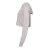 BELLA + CANVAS 8512 Women’s Triblend Crop Long Sleeve Hoodie