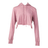 BELLA + CANVAS 8512 Women’s Triblend Crop Long Sleeve Hoodie