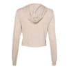 BELLA + CANVAS 8512 Women’s Triblend Crop Long Sleeve Hoodie