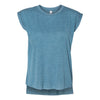 BELLA + CANVAS 8804 Women's Flowy Rolled Cuffs Muscle Tee