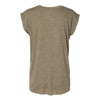 BELLA + CANVAS 8804 Women's Flowy Rolled Cuffs Muscle Tee