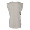 BELLA + CANVAS 8804 Women's Flowy Rolled Cuffs Muscle Tee