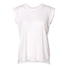 BELLA + CANVAS 8804 Women's Flowy Rolled Cuffs Muscle Tee