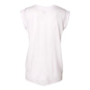 BELLA + CANVAS 8804 Women's Flowy Rolled Cuffs Muscle Tee