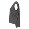 BELLA + CANVAS 8804 Women's Flowy Rolled Cuffs Muscle Tee