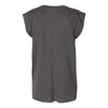 BELLA + CANVAS 8804 Women's Flowy Rolled Cuffs Muscle Tee
