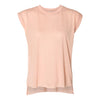 BELLA + CANVAS 8804 Women's Flowy Rolled Cuffs Muscle Tee