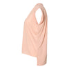 BELLA + CANVAS 8804 Women's Flowy Rolled Cuffs Muscle Tee