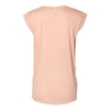 BELLA + CANVAS 8804 Women's Flowy Rolled Cuffs Muscle Tee