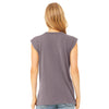 BELLA + CANVAS 8804 Women's Flowy Rolled Cuffs Muscle Tee