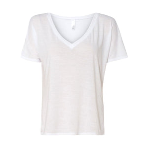 BELLA + CANVAS Women’s Slouchy V-Neck Tee - 8815 - 