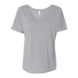 BELLA + CANVAS Women’s Slouchy V-Neck Tee - 8815