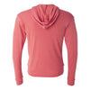 BELLA+CANVAS 3939 Unisex Triblend Lightweight Full-Zip Hooded Long Sleeve Tee