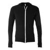 BELLA+CANVAS 3939 Unisex Triblend Lightweight Full-Zip Hooded Long Sleeve Tee