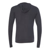 BELLA+CANVAS 3939 Unisex Triblend Lightweight Full-Zip Hooded Long Sleeve Tee