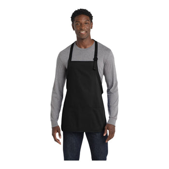 Port Authority A510 Medium-Length Apron with Pouch Pockets