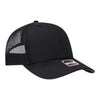 OTTO CAP 1120-1 Seamless 6 Panel Mid Profile Mesh Back Trucker Hat