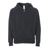 Independent Trading Co PRM10TSBZ Toddler Lightweight Special Blend Raglan Zip Hood