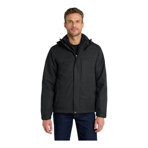 Port Authority J302 Herringbone 3-in-1 Parka - 